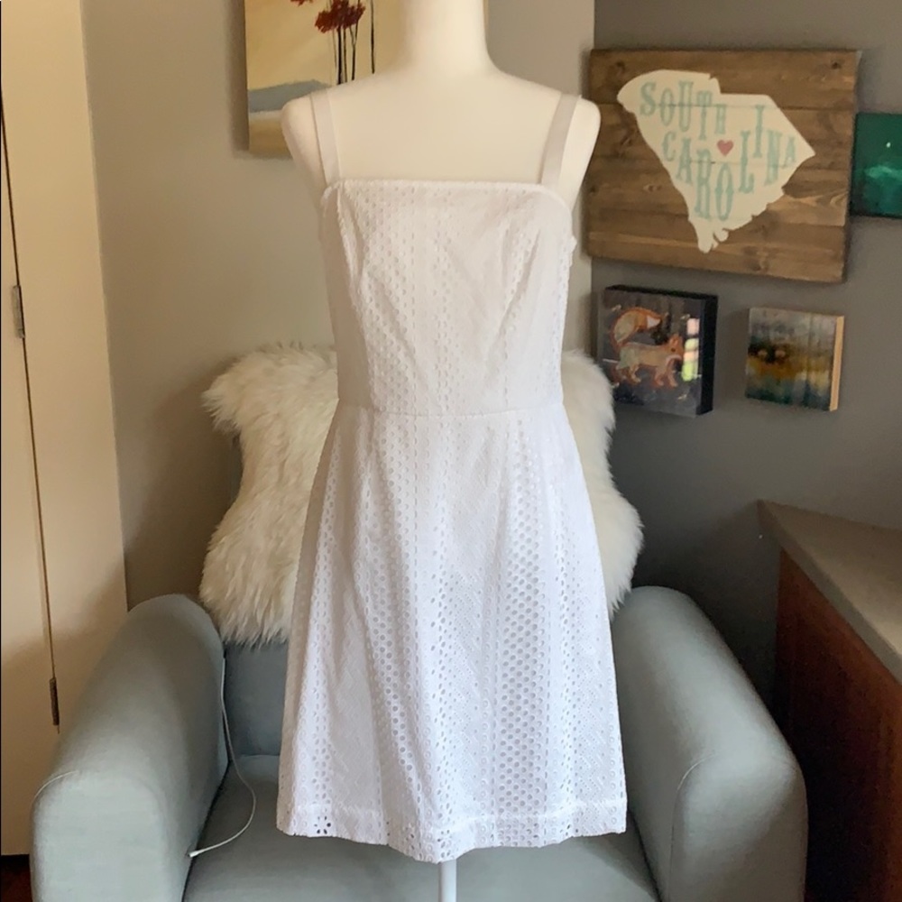 NWT BROOKS BROTHERS WHITE DRESS SIZE 6